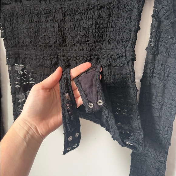 Free People FP One Lace Off the Shoulder Bodysuit - Picture 10 of 13